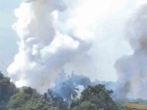 आंध्र प्रदेशमध्ये फटाक्याच्या कारखान्याला आग, ६ ठार