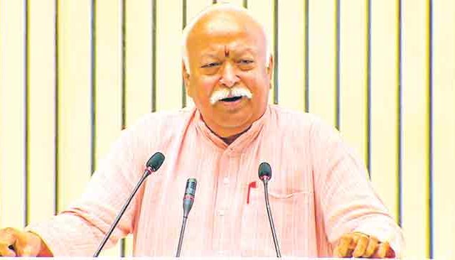 भारताने प्राचीन धर्मग्रंथांची  िशकवण जोपासावी: मोहन भागवत