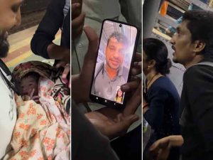 राम मंदिर स्टेशनवर 'रिअल लाईफ रणछोड'ने प्रसूती केली!