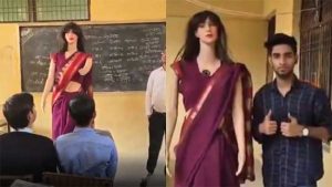 फक्त १७ वर्षांच्या इंटर कॉलेजच्या विद्यार्थ्याने बनवला रोबोट