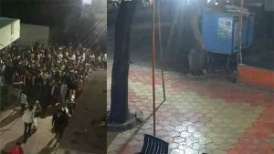 परभणीत राजकीय राडा; पाथरीत दगडफेक आणि तलवारीने हल्ले