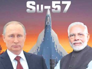 रशिया भारताला एसयू - ५७ लढाऊ विमाने देणार