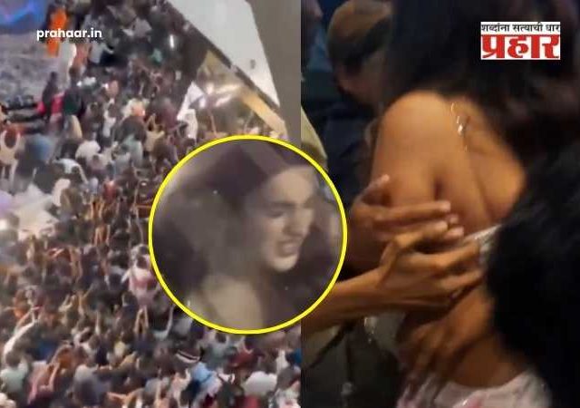 Nidhi Agarwal Viral Video : “थोडी लाज वाटू द्या”, सेल्फी घेण्यासाठी चाहत्यांनी अभिनेत्री निधी अग्रवालसोबत केलं असं काही....;  संतापजनक व्हिडिओ व्हायरल