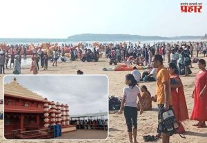 नववर्षाच्या स्वागतासाठी समुद्रकिनारे  गजबजले; डॉल्फिन सफारीसाठी मागणी