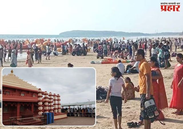नववर्षाच्या स्वागतासाठी समुद्रकिनारे गजबजले; डॉल्फिन सफारीसाठी मागणी