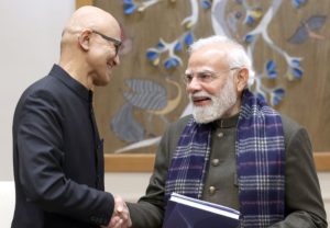 भारताच्या विकासात वाढणार एआयचा वेग; मायक्रोसॉफ्टने भारतात केली तब्बल १७.५ अब्ज डॉलर्सची गुंतवणूक!