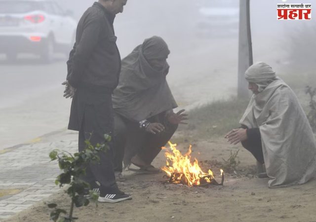 चिखलदऱ्यात रेकॉर्ड ब्रेक थंडी