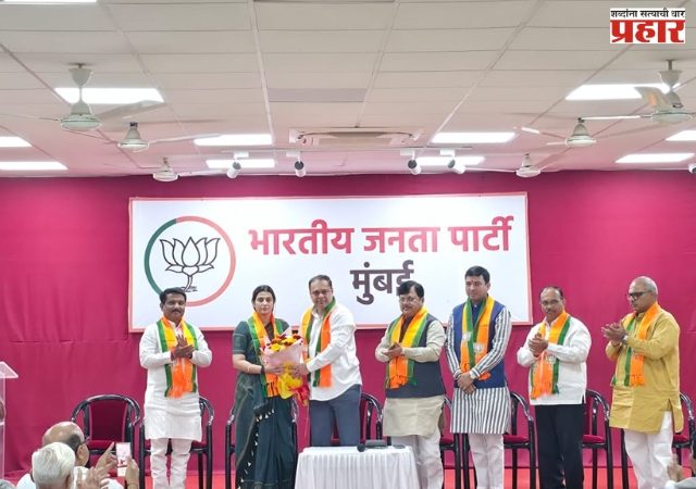 निवडणुकीच्या तोंडावर ठाकरेंना 'दे धक्का'; तेजस्वी घोसाळकर यांचा भाजपमध्ये प्रवेश, अमित साटम यांच्या उपस्थितीत सोहळा