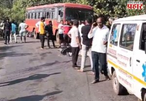 खेड - मंडणगड मार्गावर भीषण अपघात; दुचाकीस्वाराचा जागीच मृत्यू