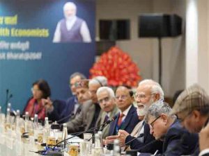 आगामी अर्थसंकल्पापूर्वी पंतप्रधान मोदी यांच्या नेतृत्वाखाली 'विकसित भारत २०४७' बैठक संपन्न