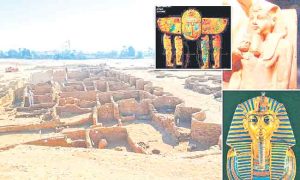 इजिप्तमध्ये सापडले तीन हजार वर्षांपूर्वीचे ‘सोन्याचे शहर’