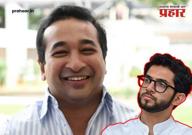 Nitesh Rane : आदित्य ठाकरे केवळ ‘काठावर’ पास झालेला विद्यार्थी; मंत्री नितेश राणेंची टीका