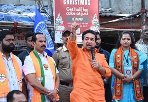 'सतर्क राहिलो नाही तर १६ तारखेपासून मुंबईमध्ये जय श्रीराम म्हणता येणार नाही'