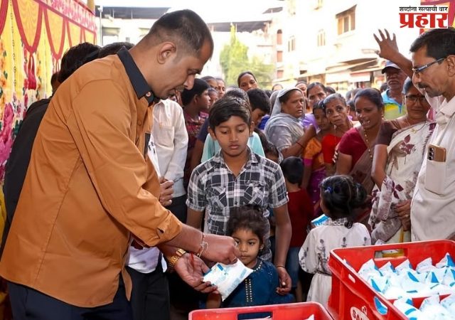 पालीमध्ये दूध पिऊन थर्टी फस्ट साजरा
