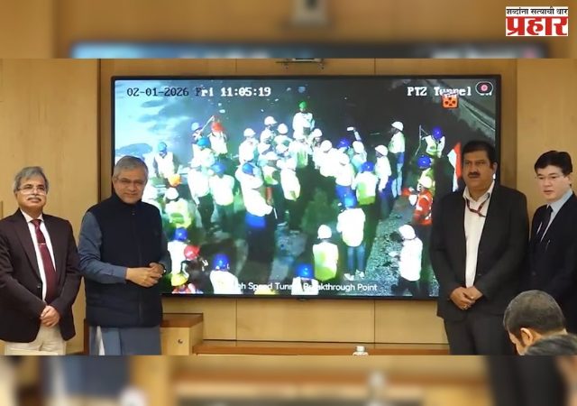 मुंबई-अहमदाबाद बुलेट ट्रेन प्रकल्पात  १२ स्थानके आणि तीन डेपो