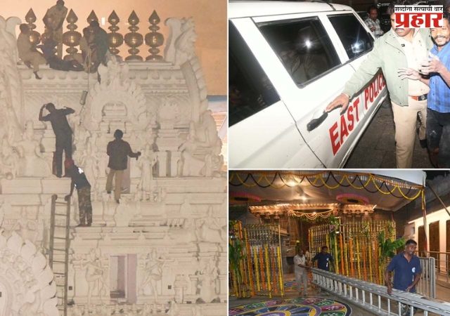 तिरुपती गोविंदराजस्वामी मंदिरात मद्यपीचा धिंगाणा