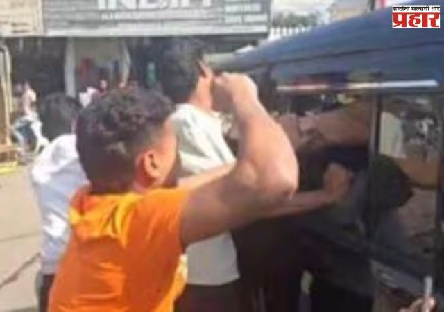 इम्तियाज जलील यांच्या गाडीवर कार्यकर्त्यांचा हल्ला