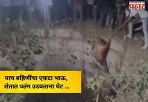 कुटुंबावर कोसळला दुःखाचा डोंगर; पाच बहिणींचा एकटा भाऊ, शेतात पतंग उडवताना थेट ...