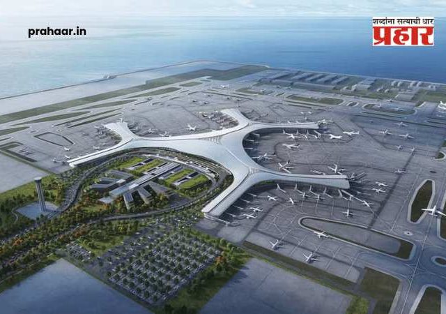 Vadhavan Airport : मुंबईचे तिसरे विमानतळ आता समुद्रात? बुलेट ट्रेन, मेट्रो आणि एक्सप्रेसवेची थेट एन्ट्री; वाढवणं बंदराशी थेट जोडणी, नक्की कुठे होणार?