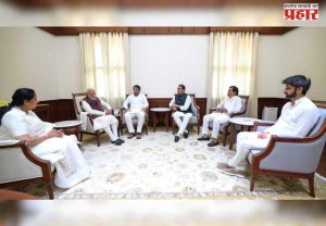 उपमुख्यमंत्री सुनेत्रा पवार दोन्ही चिरंजीवांसह दिल्लीत मोदी-शहांच्या भेटीला - आधी प्रफुल्ल पटेल यांच्या निवासस्थानी ‘चाय पे चर्चा’; तटकरेंनी फेटाळल्या विलिनीकरणाच्या चर्चा