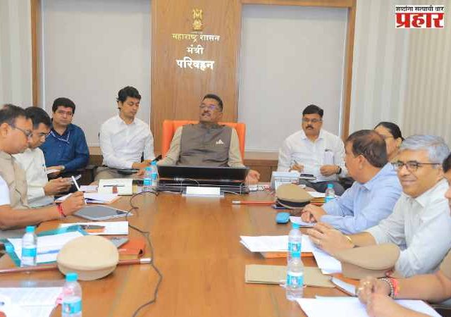 राज्यभर अवजड वाहनांवर धडक तपासणी मोहीम राबवा, अपघात रोखण्यासाठी परिवहन मंत्री प्रताप सरनाईकांचे कडक निर्देश