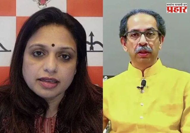 खरातला दिली गेलेली पाण्याची जोडणी मातोश्रीच्या मॅडमच्या आग्रहाखातर, शीतल म्हात्रेंचा गंभीर आरोप