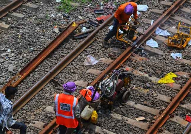 मध्य रेल्वेचा ट्रान्स हार्बर मार्गावर रविवारी मेगाब्लॉक