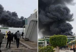 इस्रायलमधील मोठ्या केमिकल फॅक्टरीवर इराणचा हल्ला