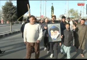 Israel - Iran War : अली खामेनेई यांच्या मृत्युनंतर काश्मीरमधील लाल चौकात निदर्शने