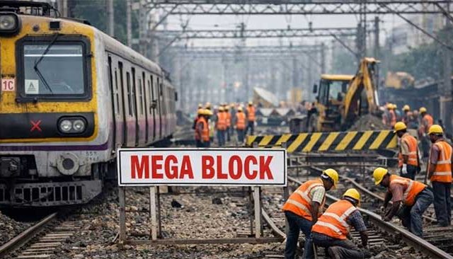 Megablock : मध्य रेल्वेवर रविवारी मेगाब्लॉक; विद्याविहार, कांजूर मार्ग आणि नाहूर स्थानकांवर लोकल थांबणार नाहीत