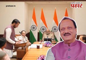 Parth Pawar Rajya Sabha MP Oath : गुलाबी जॅकेट अन् डोळ्यांवर चष्मा...हुबेहूब अजित दादा! पार्थ पवारांनी घेतली खासदारकीची शपथ