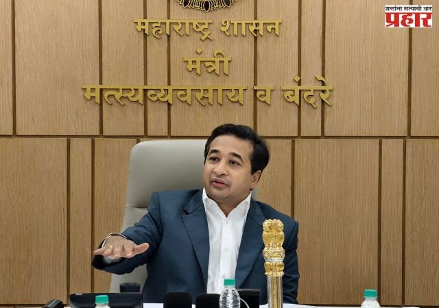 ससून डॉकचे आधुनिकीकरण आणि डिजिटायझेशन करण्यासाठी फिनलंडच्या प्रतिनिधींसोबत मंत्री नितेश राणे यांची चर्चा