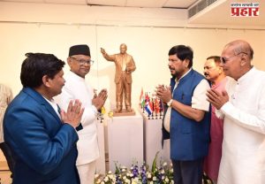Ramdas Athawale : 'डॉ. बाबासाहेब आंबेडकरांच्या पदस्पर्शाने पावन झालेली माती, जोडते दलित सवर्णांची नाती'
