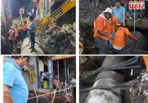 Bmc News : वांद्र्यातील नवपाडा, घासबाजारमधील तुंबणाऱ्या पाण्याचा मार्ग मोकळा