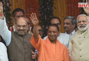 BJP Foundation Day : भाजप स्थापना दिनाच्या पंतप्रधान मोदी, अमित शाह आणि योगींनी दिल्या शुभेच्छा; म्हणाले ...
