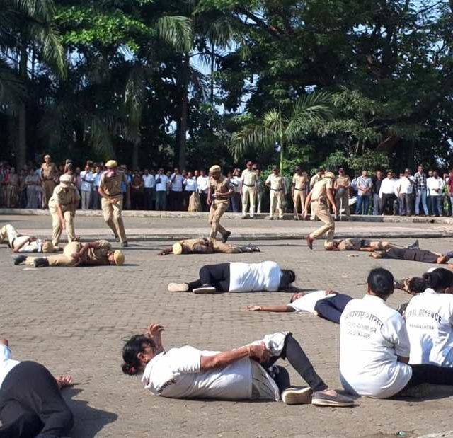 Mockdrill In Navi Mumbai : नवी मुंबईत नागरी संरक्षण दलाचा भव्य 'मॉकड्रिल' सराव