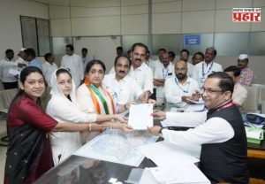 Baramati Assembly by-election : उपमुख्यमंत्री सुनेत्रा पवार यांनी भरला उमेदवारी अर्ज