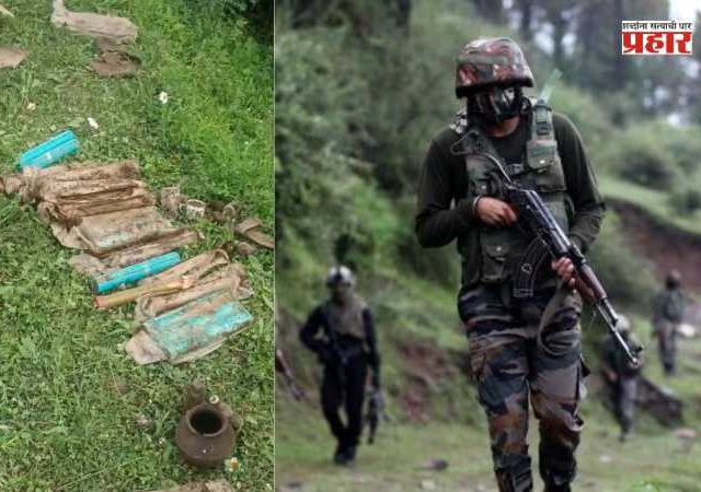 Jammu and Kashmir Anti-Terrorism Operation : बारामुल्लामध्ये सुरक्षा दलांची मोठी कारवाई; दहशतवाद्यांच्या ठिकाणाहून मोठा स्फोटक साठा जप्त