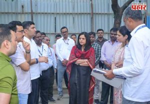 BMC : पहाटेच पोहोचल्या महापालिका आयुक्त सफाई कामगारांच्या भेटीला...
