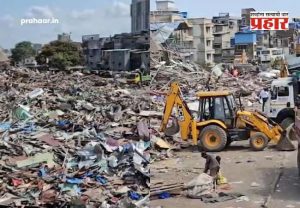 Mumbai : वांद्रे पूर्वेतील झोपडपट्टीवर सलग तिसऱ्या दिवशी धडक कारवाई; रेल्वेकडून विस्तीर्ण भूखंड मोकळा