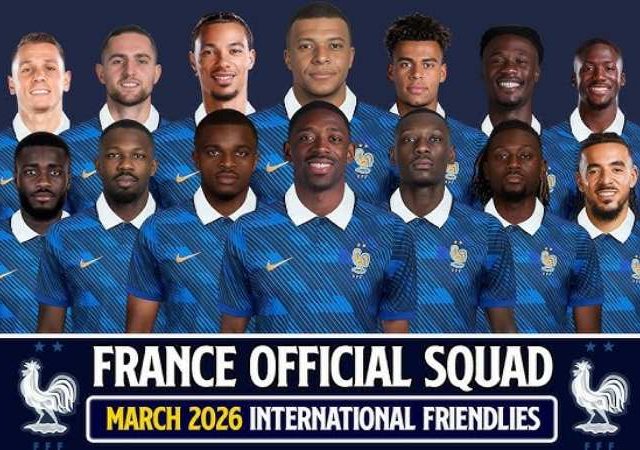 France Football : फ्रान्सचा वर्ल्ड कप संघ जाहीर; कीलीयन मबंप्पेला कर्णधारपद ,कोलो मुआनी संघाबाहेर
