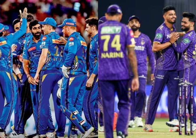 MI VS KKR : मुंबई विरुद्ध केकेआर मध्ये हायव्होल्टेज लढत; प्लेऑफसाठी KKR ला विजय आवश्यक; हार्दिक पांड्याचे पुनरागमन ?