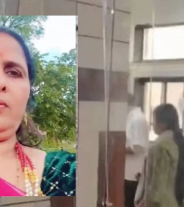 Dharashiv : महाराष्ट्र दिनाच्या कार्यक्रमात एकच गोंधळ, महिलेनं अंगावर पेट्रोल ओतलं अन्…
