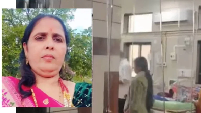 Dharashiv : महाराष्ट्र दिनाच्या कार्यक्रमात एकच गोंधळ, महिलेनं अंगावर पेट्रोल ओतलं अन्…