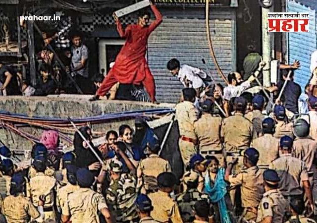 Bandra : वांद्रे पूर्वेतील गरीब नगरमध्ये तोडक कारवाईदरम्यान राडा; पोलिसांवर पेव्हर ब्लॉक भिरकावणारा गजाआड
