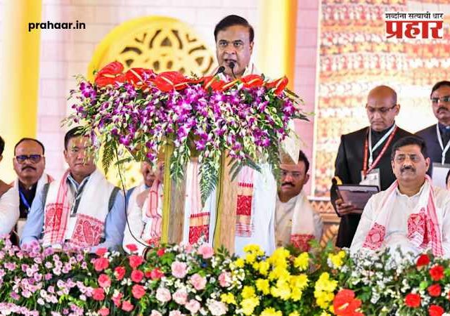 Assam Himanta Biswa Sarma Oath : आसाममध्ये पुन्हा 'बिस्वा'राज! हिमंत बिस्वा सलग दुसऱ्यांदा आसामच्या मुख्यमंत्रीपदी विराजमान