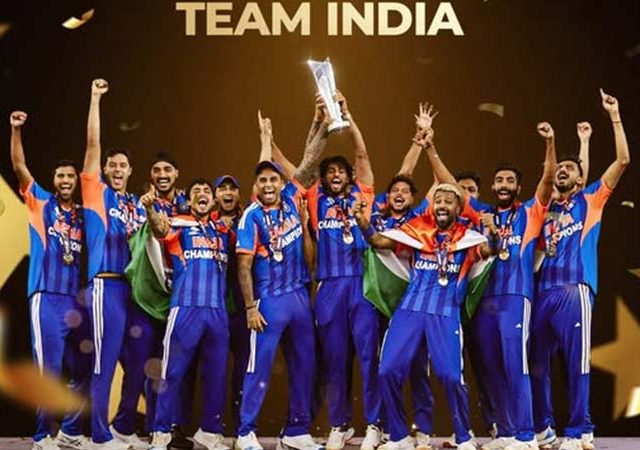 ICC T20 Ranking : आयसीसीच्या वार्षिक टी २०क्रमवारीत भारताचे अव्वल स्थान कायम