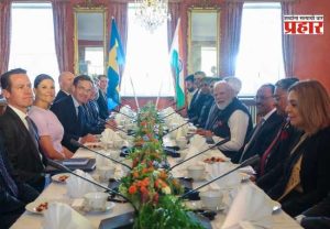 India - Sweden Bilateral Talks : पंतप्रधान मोदींची स्वीडनच्या पंतप्रधानांसोबत द्विपक्षीय चर्चा