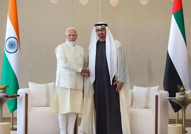 India - UAE : भारत आणि UAE यांच्यात सात करारांवर सहमती
