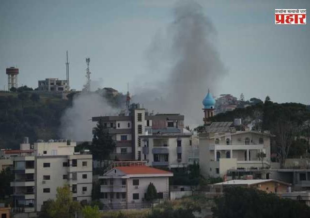 Israel Lebanon Air Strike : इस्रायलचा दक्षिण लेबनॉनवर हल्ला, किमान १५ जणांचा मृत्यू